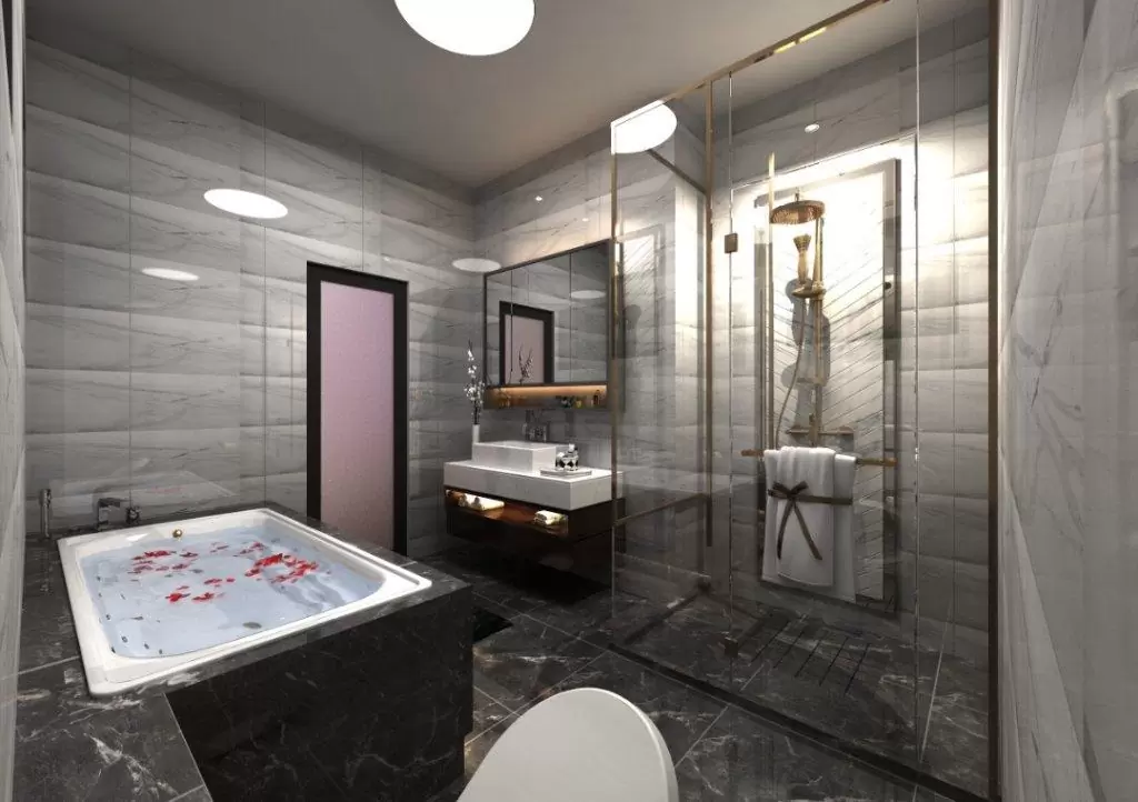 The-Vantage-4-bedroom-condo-Master-Bathroom-interior-design