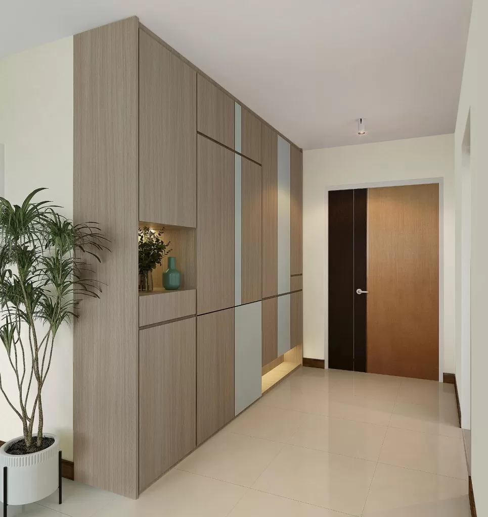 13-farrer-park-road-4-room-hdb-Foyer-interior-design